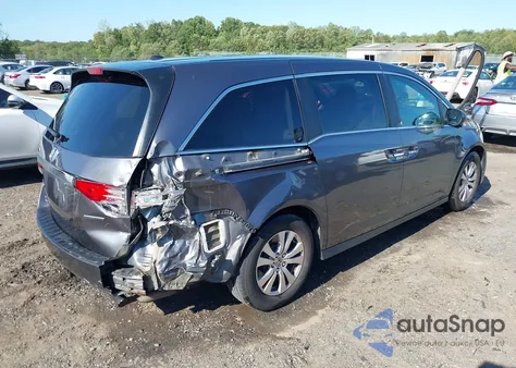 2016 Honda Odyssey Se z USA, uszkodzony, nr VIN 5FNRL5H37GB166764